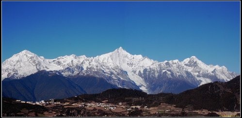 奔子攔._德欽_飛來寺_梅里雪山