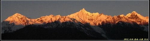 奔子攔._德欽_飛來寺_梅里雪山