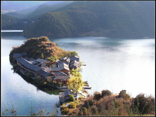 瀘沽湖-大落水_里格 瀘沽湖-大落水_里格