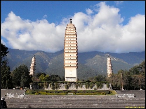 大理-喜洲-洱海公園-崇聖三塔