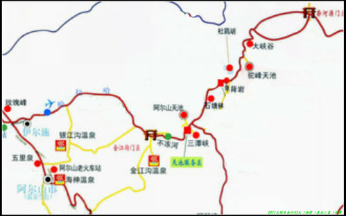 阿爾山- 駝峰嶺天池 阿爾山- 駝峰嶺天池
