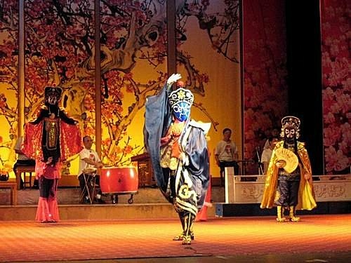 成都_2黃龍溪古鎮+錦江劇場川劇變臉
