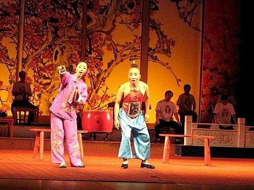 成都_2黃龍溪古鎮+錦江劇場川劇變臉