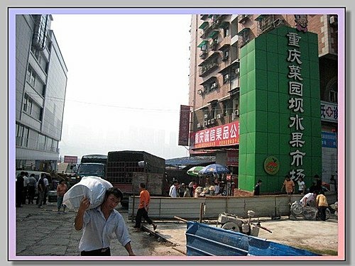 重慶黑心水果攤 + 菜園壩水果批發市場