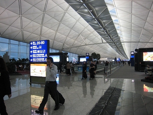 重慶→寶安機場→ 福永碼頭→ 香港機場