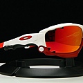 OAKLEY Custom Racing Jacket(原JAWBONE)&彩色紅鍍膜近視有度數運動太陽鏡片