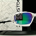 OAKLEY Custom Racing Jacket(原JAWBONE)時尚銀運動款太陽眼鏡