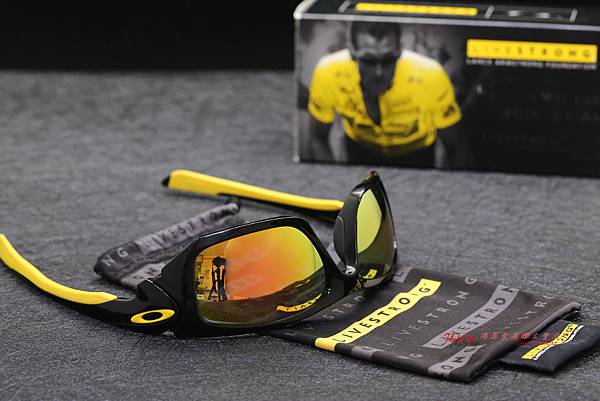 OAKLEY LiveStrong Scalpel & 客製化SPORT近視偏光金鍍膜太陽鏡片