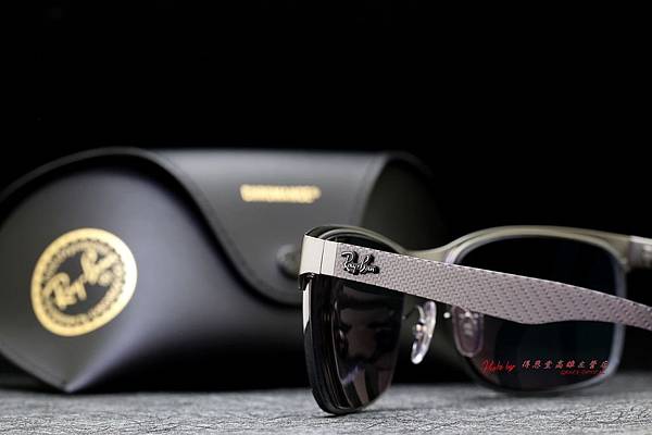 Ray Ban RB8319CH 雷朋碳纖維 客製近視度數偏光白金Revo太陽眼鏡 高雄得恩堂左營店 雷朋店中店專業銷售門市