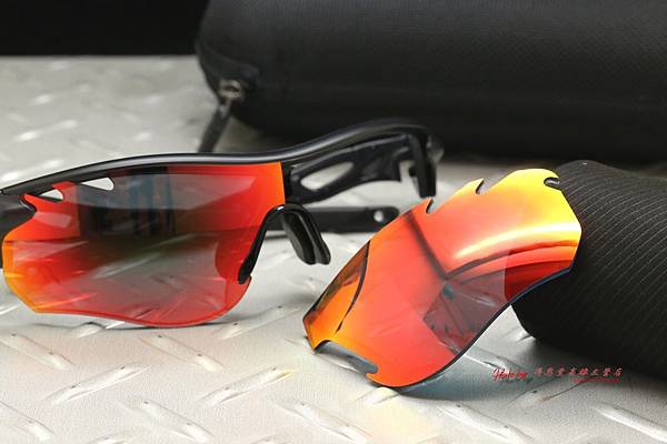 OAKLEY Radarlock Path 運動太陽眼鏡 & 客製化SPORT『全視野』彩色紅鍍膜運動光學鏡片 高雄得恩堂左營店 專業旗艦店