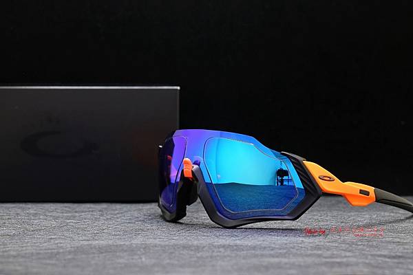 OAKLEY FLIGHT JACKET 客製化SPORT近視有度數偏光彩色藍鍍膜運動太陽眼鏡