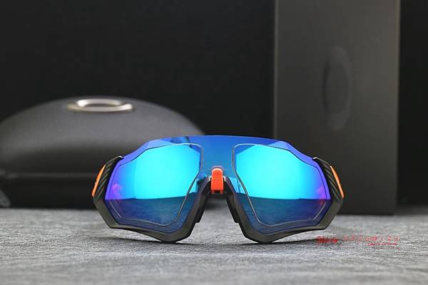 OAKLEY FLIGHT JACKET 客製化SPORT近視有度數偏光彩色藍鍍膜運動太陽眼鏡