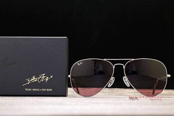 TEAM WANG X RAY-BAN 王嘉爾聯名款Aviator雷朋飛行員系列太陽眼鏡 高雄得恩堂左營店 雷朋店中店專業銷售門市