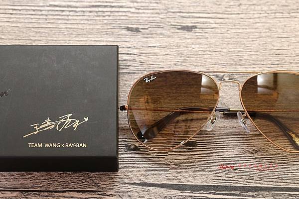 TEAM WANG X RAY-BAN 王嘉爾聯名款Aviator雷朋飛行員系列太陽眼鏡 高雄得恩堂左營店 雷朋店中店專業銷售門市