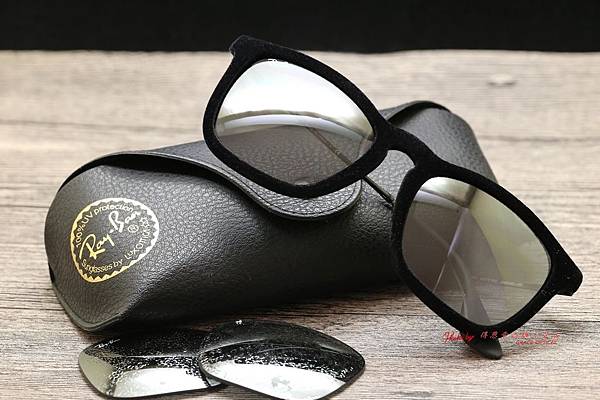 Ray Ban RB4187 雷朋太陽眼鏡 鏡片脫膜更換鏡片 高雄得恩堂左營店 雷朋店中店專業銷售門市