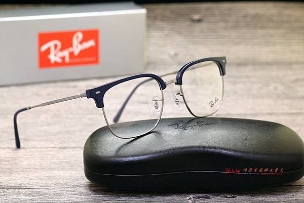 Ray Ban雷朋 x 木村拓哉 RX7216 8210 NEW CLUBMASTER光學眼鏡 高雄得恩堂左營店 雷朋店中店專業銷售門市