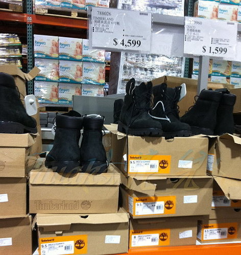 timberland costco