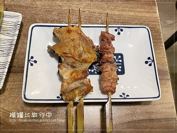 【嘉義】東區美食 ✈ 燃 手串。文青日式串烤店，創意平價串燒