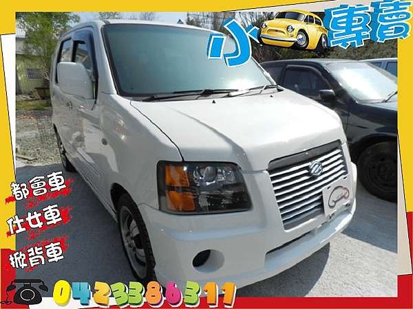 華南汽車中古車二手車小型車 02年suzuki 鈴木solio 白色1300cc Huanancar的部落格 痞客邦