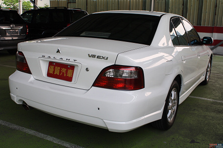 華南汽車中古車二手車小型車 03年mitsubishi 三菱galant 白色00cc Huanancar的部落格 痞客邦