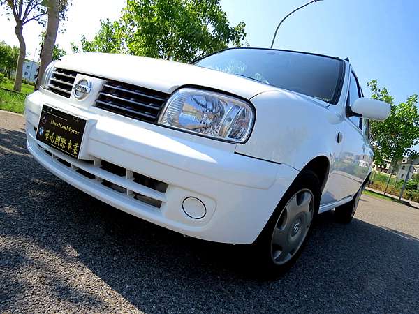 華南汽車強力過件免頭款 07年日產nissan 進行曲march 白1 3 Huanancar的部落格 痞客邦