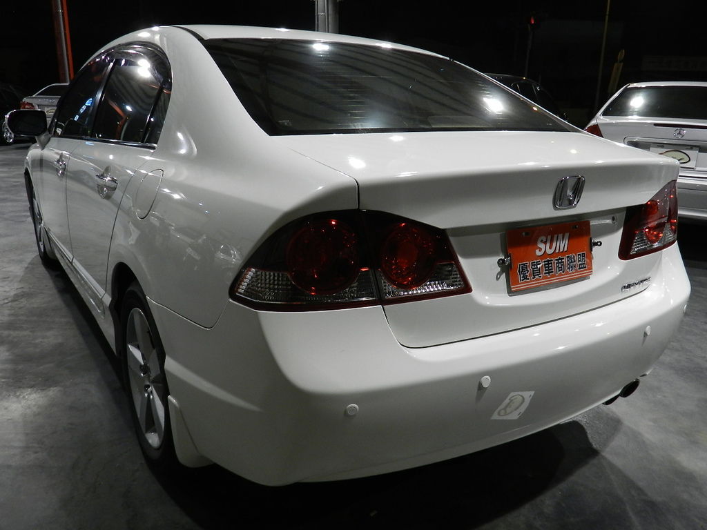 華南汽車強力過件免頭款 07年honda 本田civic K12 白1 8 最佳熱門車款頂級配備天窗恆溫快撥鍵米色內裝 Huanancar的部落格