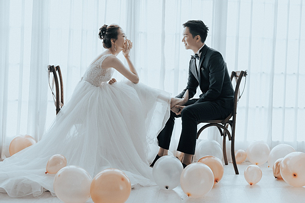 【結婚是大事】韓式質感婚紗照‧初看平凡二看驚豔的荳蔻攝影工作