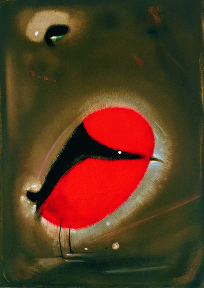 婆憂鳥(劉其偉,50x36cm,1994,石版畫).jpg 婆憂鳥(劉其偉,50x36cm,1994,石版畫).jpg