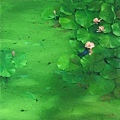 水中芙蓉(三聯作左)2011.jpg