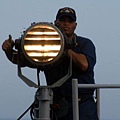 20090427_Seaman send Morse code signals.jpg