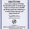 2009 Goodwin Champions 