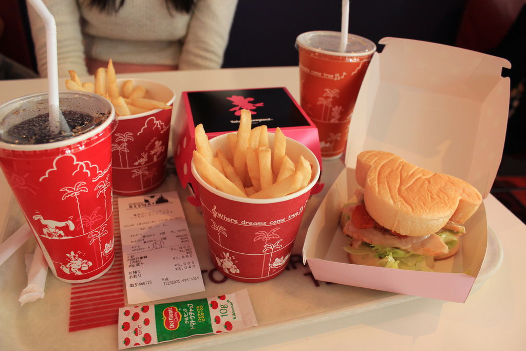 東京迪士尼樂園  速食