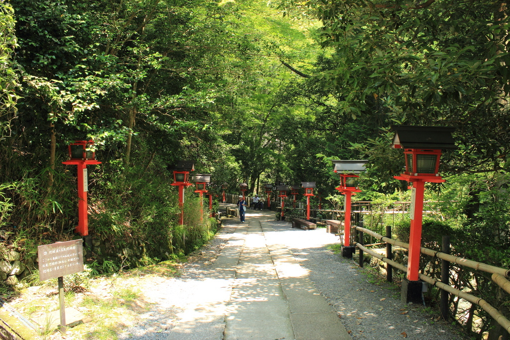 鞍馬山 鞍馬寺參道