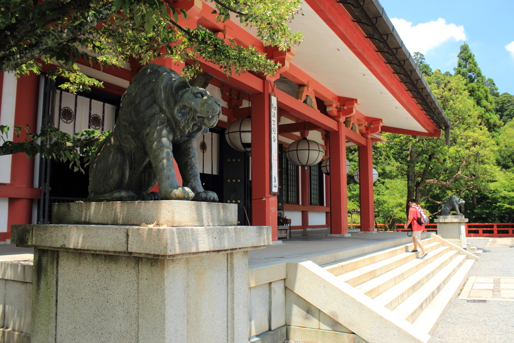 鞍馬山 鞍馬寺本殿金堂