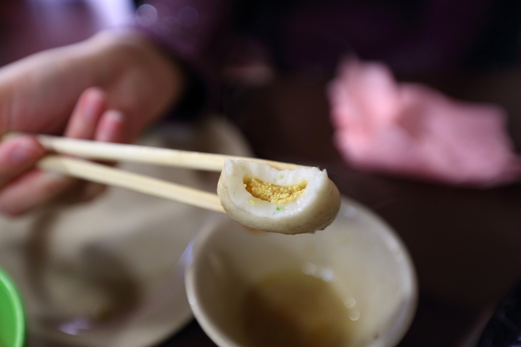 基隆 義美石頭火鍋 魚卵餃