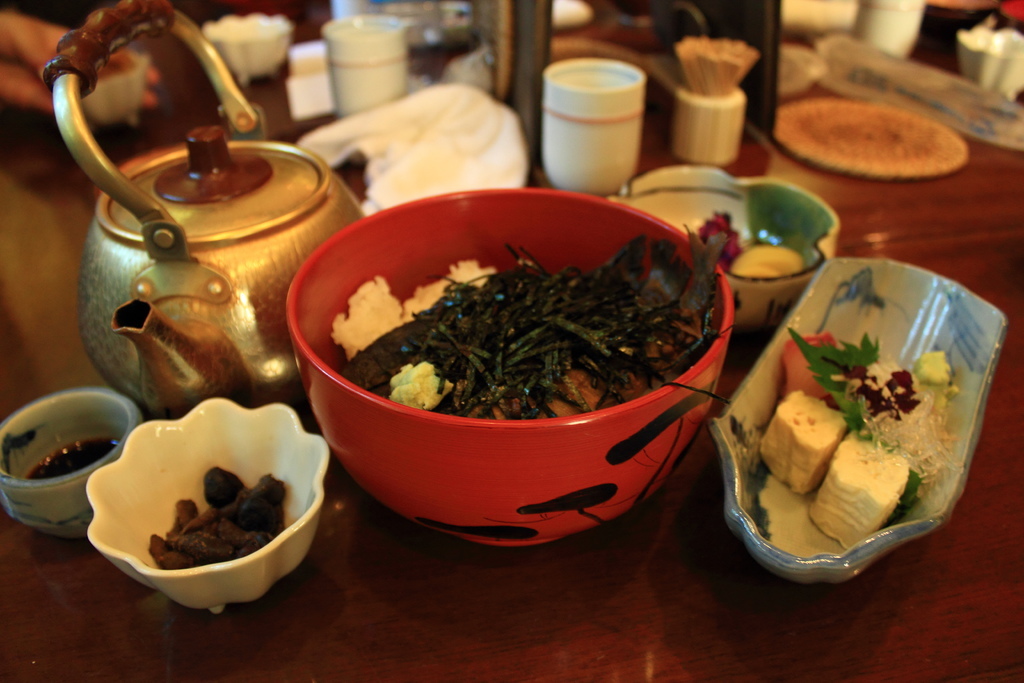 京都洛北 貴船鳥居茶屋 香魚茶泡飯