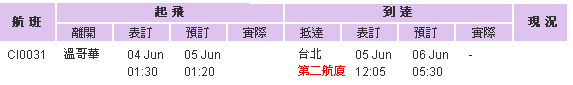 航班可以delay那麼久??!!