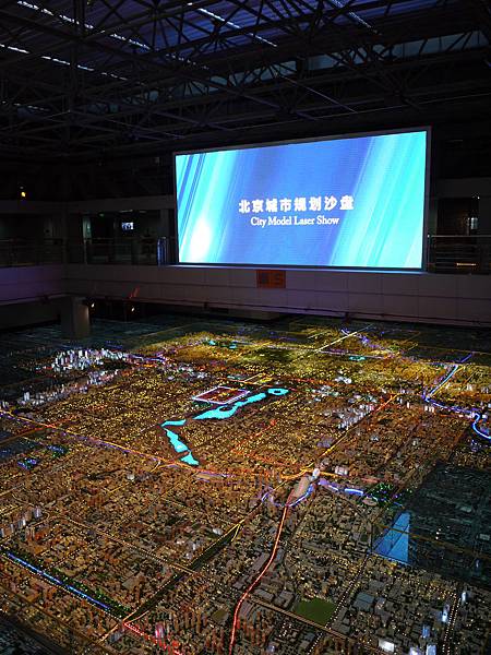 北京城市規劃沙盤