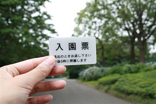 可回收的入園票