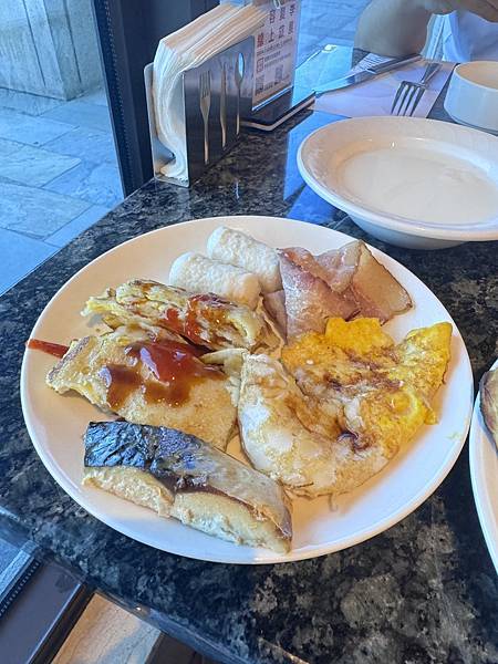 食記。新北淡水。漁人碼頭福容大飯店早餐篇