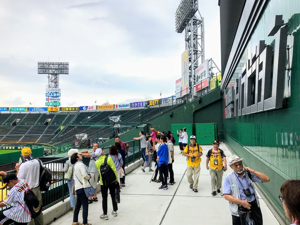 2019 甲子園歷史館 燃燒の棒球魂 變身球員體驗 展望台看棒球場 館內