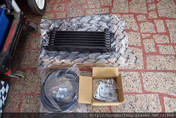 Outlander 爸比休旅車自排油冷卻器上身記