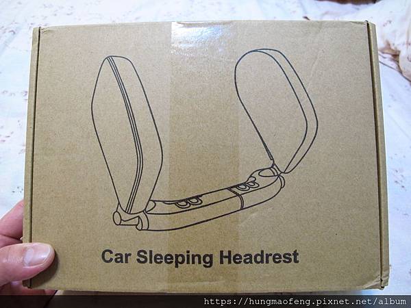 Outlander 車用可調式側頭靠枕開箱