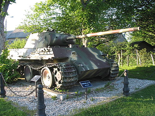 二戰德軍豹式坦克