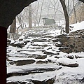 後山 - 大覺寺雪景