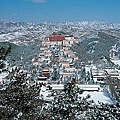 承德避暑山莊普陀宗乘廟雪景