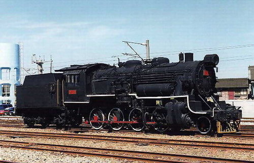 DT560型煤水車蒸汽火車 (台灣)