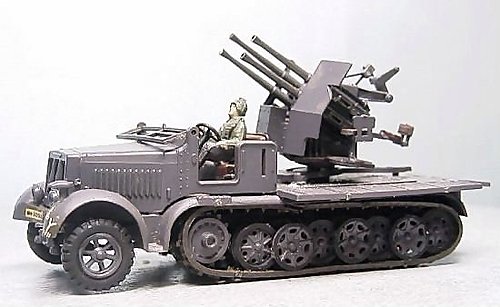 Sd.Kfz7 1 20mm4連裝對空自走砲