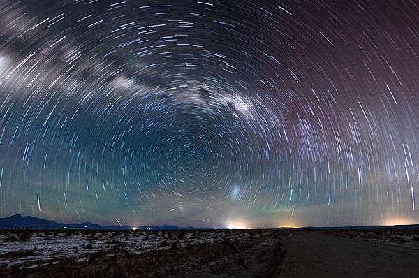 沙漠夜景 沙漠夜景