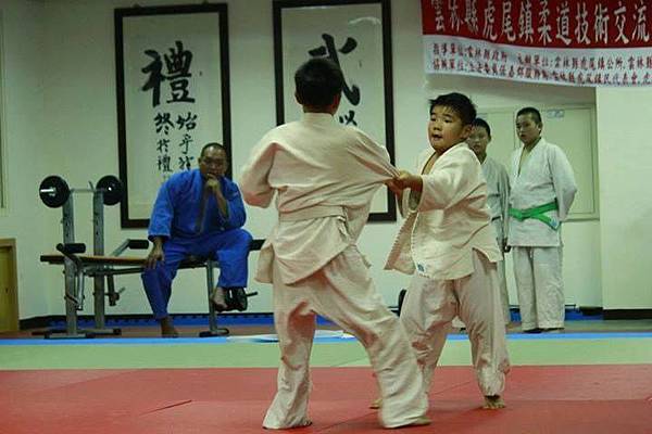 國小組柔道選手-林翊勛 虎尾國小二年級 中部五縣市 冠軍